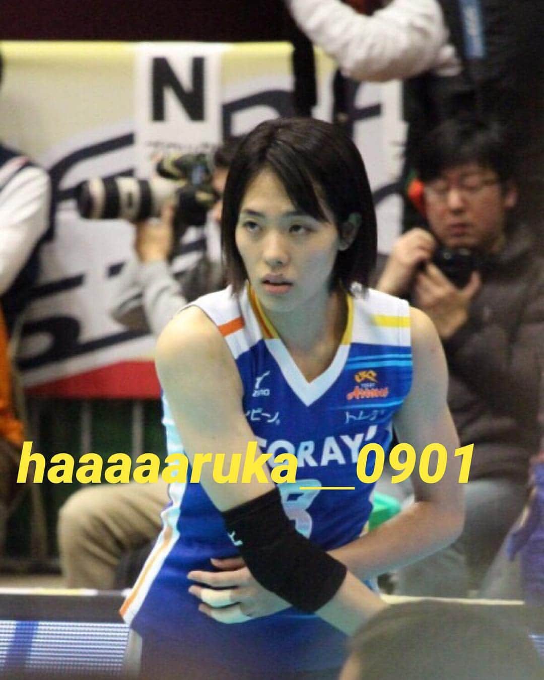 宮下遥のインスタグラム：「2017年3月4-5日 #東レアローズ #迫田さおり #リオ」