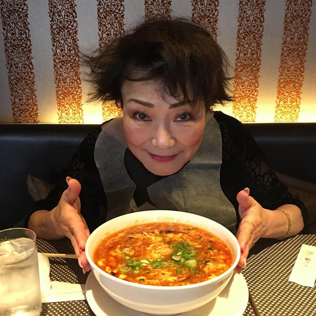 末成由美さんのインスタグラム写真 - (末成由美Instagram)「サンラータン麺‼️辛い😖」12月29日 11時46分 - yumisuenari