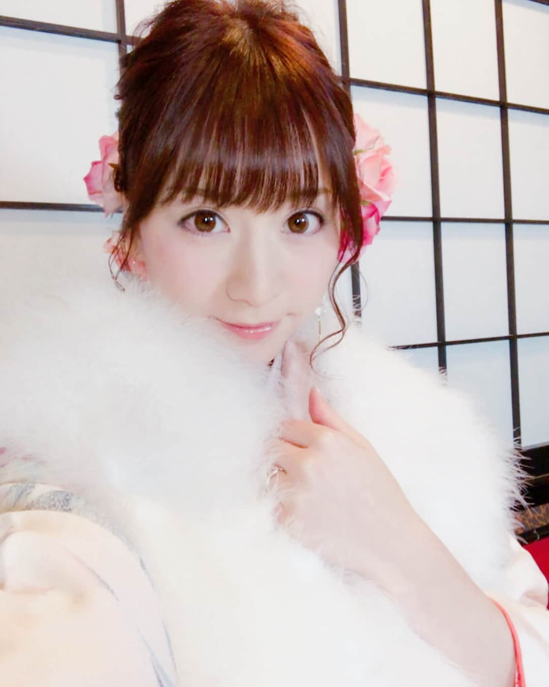 堀尾実咲のインスタグラム：「明けましておめでとうございます🎍 今年もよろしくお願いします❤️」