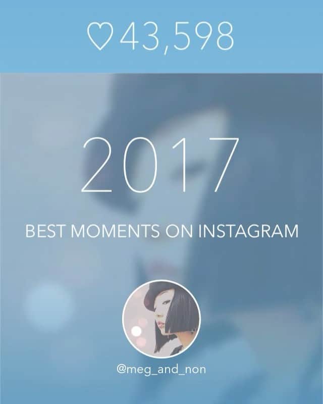 メグのん♡ A k i k oのインスタグラム：「♡ Hope you have a happy new year！ . . #bestnine2017 9枚のやつも作ったけど、 毎年動画の方をポストするので、 こっちにします笑 . . 今年も花にまみれた1年でした💐  そして、親愛なるインスタグラマー達が たくさん香川に遊びに来てくれました♩ 幸せだった！ ありがとうございます(*´꒳`*) . 来年ももっと花にまみれます💐 . 来年もどうぞよろしくお願いします♡ . . 皆さま、 よいお年をお迎えくださいませ♡ . . #只今絶賛仕事ちう ♡」
