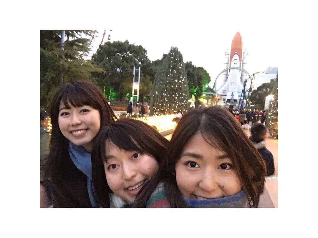 のインスタグラム：「あけましておめでとうございます🎍✨ 2017年はいろんな仕事したり、 いろんな人に会えたり… 広がりのある最高の一年でした❁  2018年も更に大きくなれるよう、 明るく"元気にっ！"頑張ろうと思います。  ひとつひとつの出会いを大切に。 実りある1年となりますように…♡ 今年もどうぞよろしくお願いします❁  #あけましておめでとうございます  #2018年 #新年 #写真は年末の #スペースワールド #閉園 #念願だった…！ #中根三姉妹 #今年もよろしくお願いします」