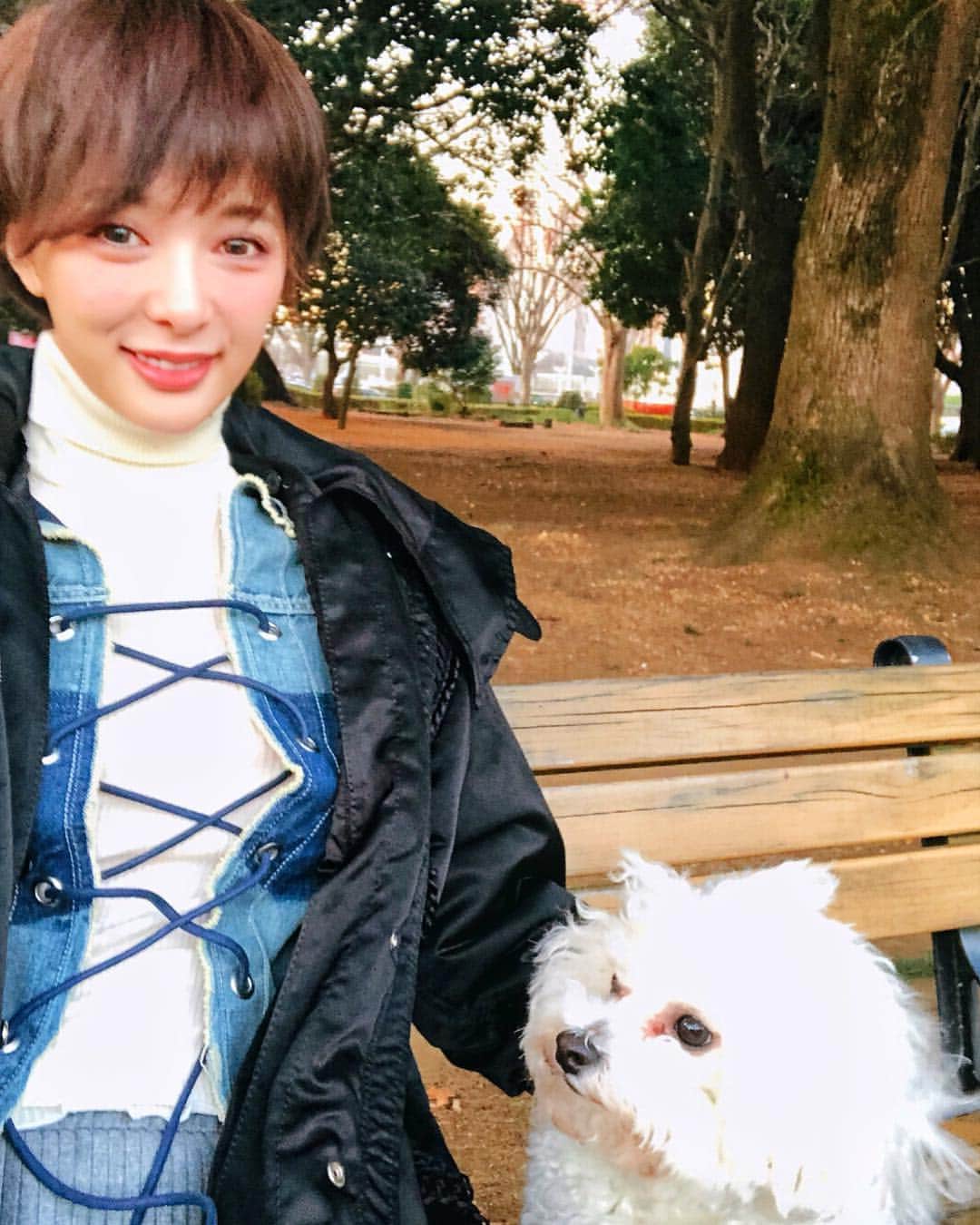 濱野りれさんのインスタグラム写真 - (濱野りれInstagram)「🐶 #sacai #commedesgarcons」1月16日 14時15分 - riregram