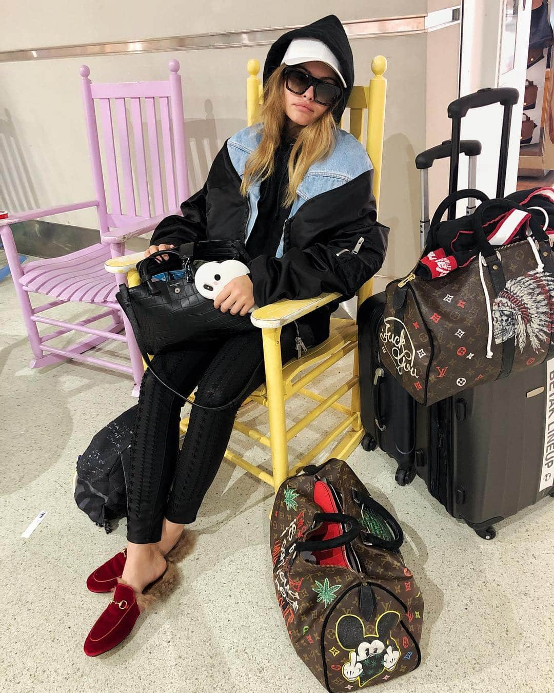 ティラーヌ・ブロンドーさんのインスタグラム写真 - (ティラーヌ・ブロンドーInstagram)「Bye Miami !! 💕 happy new year everyone ily !!」1月2日 11時24分 - thylaneblondeau