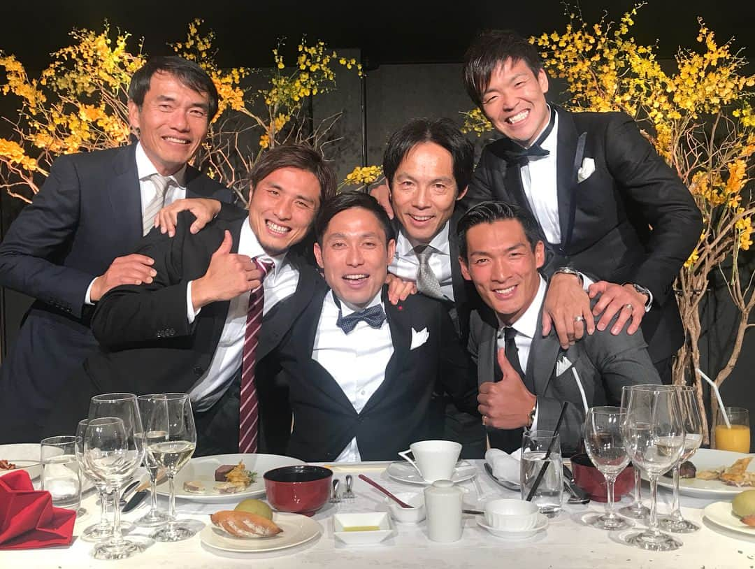 槙野智章さんのインスタグラム写真 - (槙野智章Instagram)「柏木陽介&渚さん Wedding㊗️㊗️㊗️㊗️㊗️ かつての仲間との再会は最高！ 笑いっぱなしのステキな時間！」1月4日 13時56分 - makino.5_official