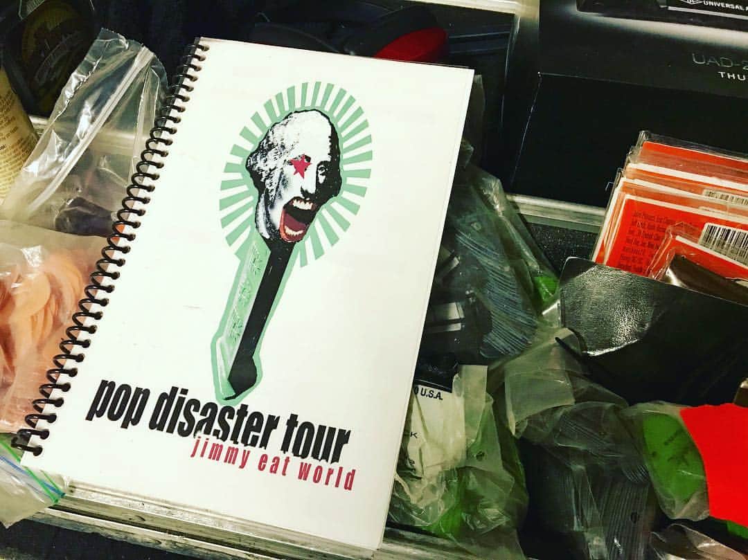 トム・リントンさんのインスタグラム写真 - (トム・リントンInstagram)「Studio find. Pop Disaster Tour booklet from 2002 when we toured with @blink182 & @greenday.」1月5日 6時27分 - tomdlinton