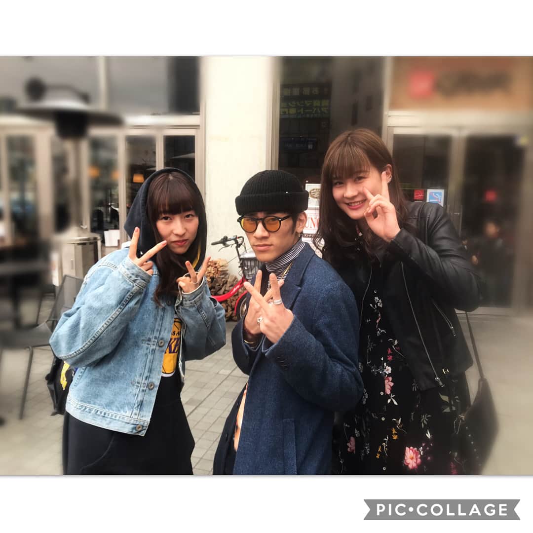 菅原萌香のインスタグラム：「久しぶりの幼馴染み🙌 2人の頑張ってる姿や色んな話に刺激を受けた1日でした…💭 ･ #2枚目上#誰がデカイじゃの図#2枚目下#だから小さくなってみたの図」
