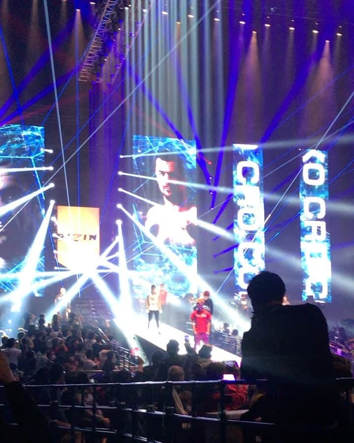のインスタグラム：「オープニングもとても凄かった😍✨✨ #RIZIN #rizinff #rizin2017 #wearerizin #さいたまスーパーアリーナ」