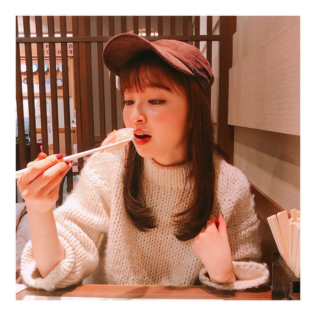 上西星来さんのインスタグラム写真 - (上西星来Instagram)「のどぐろの寿司がすきっ❤️ ・ みんなは？？😊 Seira¨̮♡︎ #寿司#キャップ」1月7日 17時27分 - seira_jonishi_tpd
