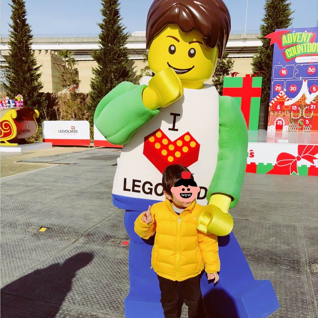 植田せいらのインスタグラム：「🤹‍♀️💙💛 ・ ・  乗り物の待ち時間は15分くらいだったし🚀 LEGO大好きな息子は目を輝かせて、大喜びだったし😂 個人的には、すごく楽しかった♡ また来たい👪 ・ ・  #legolandjapan #nagoya」