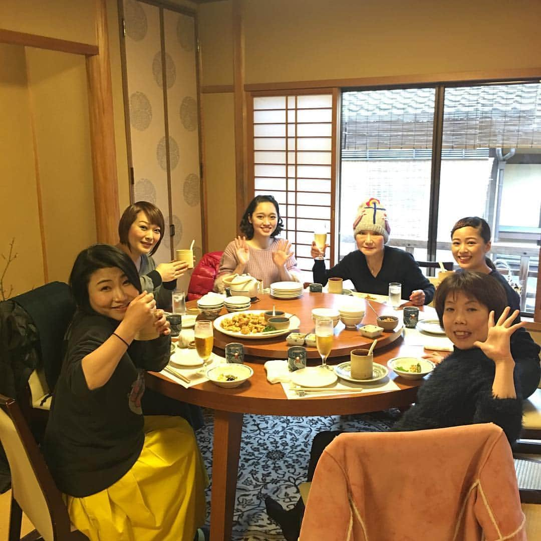 末成由美さんのインスタグラム写真 - (末成由美Instagram)「祇園花月メンバーでの新年会、中華だよーラッハーン🤗」1月8日 12時15分 - yumisuenari