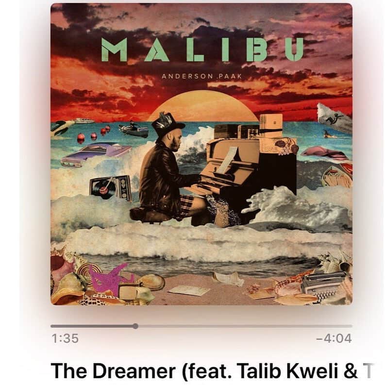 シム・ウンギョンのインスタグラム：「#Andersonpaak」