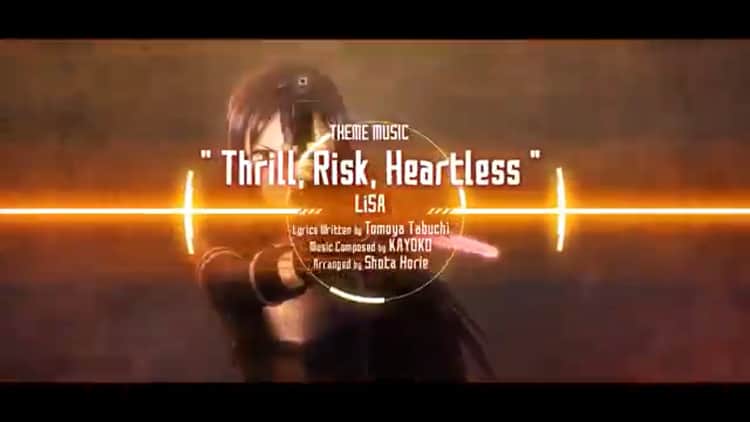 LiSAさんのインスタグラム写真 - (LiSAInstagram)「撃ち抜けよ運命。のどきっと感。やばい。全体的に映像と音楽 の疾走感で戦闘モード全快やなぁ。 DL配信開始したばかりのLiSA新曲「Thrill, Risk, Heartless」が主題歌になっている、ゲーム【PS4(R)/Xbox One/STEAM(R)「ソードアート・オンライン フェイタル・バレット」オープニング映像】が公開されました。 みてくれた？ ゲームも、楽曲も絶対ゲットしてね。 #LiSA #sao #フェイタルバレット #ソードアートオンライン #ThrillRiskHeartless #戦闘モード #戦う私たちのうた https://www.youtube.com/embed/GO8RTAwK25w」1月9日 18時55分 - xlisa_olivex