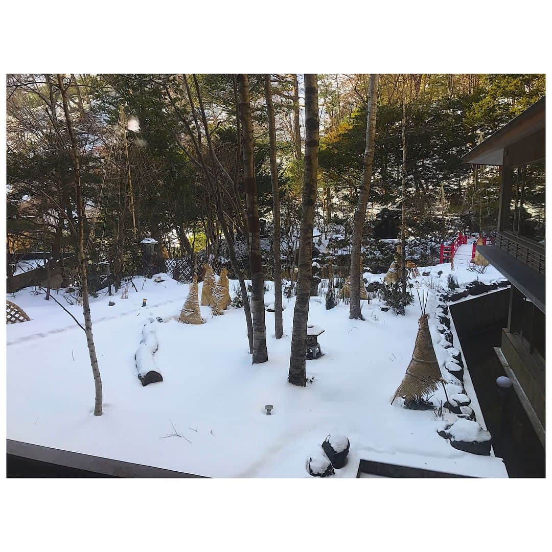 岡田紗佳さんのインスタグラム写真 - (岡田紗佳Instagram)「雪景色⛄️ 「旅ずきんちゃん」のロケで北海道に来ました！オンエアは2/4です！ 一日弾丸ロケ！楽しかったー！」1月10日 18時10分 - sayaka_okada