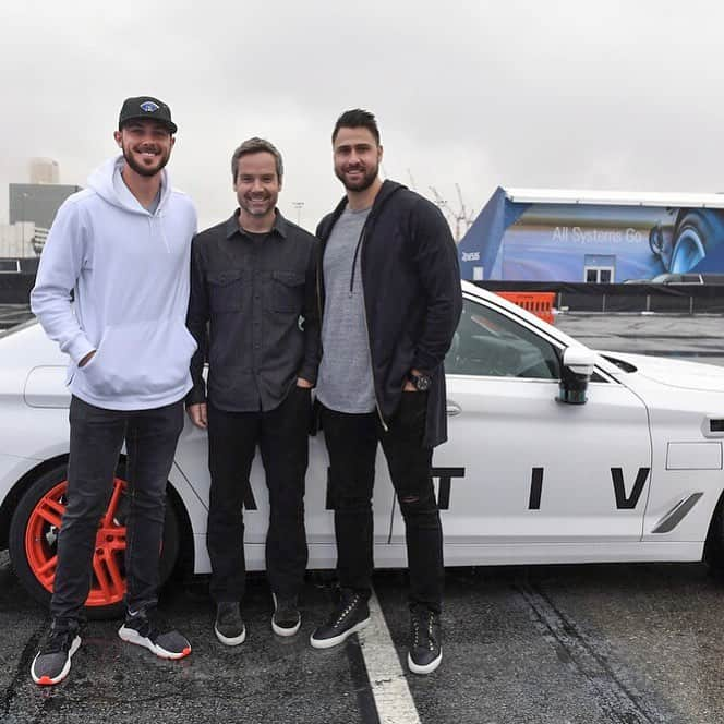 ジョーイ・ギャロのインスタグラム：「Just took a @lyft ride in a self-driving car here at CES! Thanks for the free rides @lyft and @aptiv! #RideIntoTheFuture #ad」