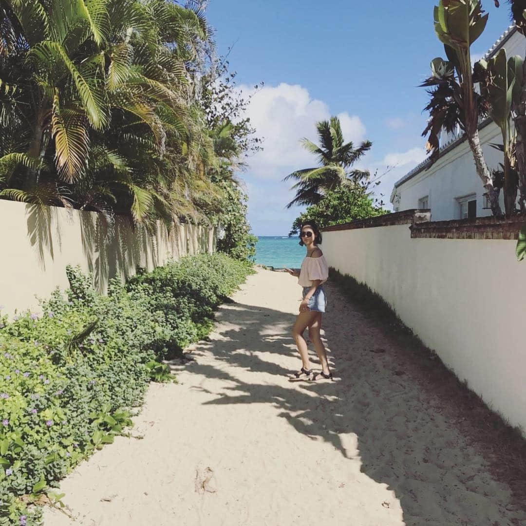 小泉里子さんのインスタグラム写真 - (小泉里子Instagram)「#lanikaibeach を散歩 #hawaii #beach #goodweather」1月11日 2時15分 - satokokoizum1