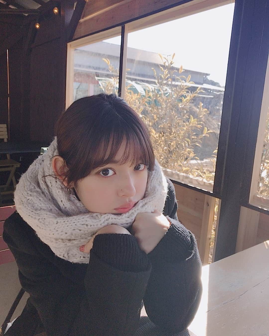 矢作穂香さんのインスタグラム写真 - (矢作穂香Instagram)「It’s pretty frosty❄️ 추워~ 今天很冷~」1月11日 20時52分 - honoka_yahagi