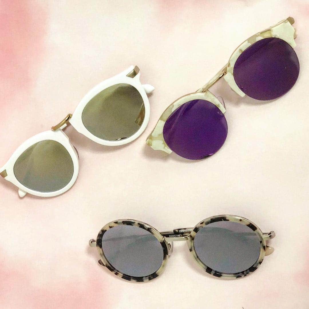 MAD JOURNEYのインスタグラム：「MDJ-09 W MDJ-07 DMGR MDJ-04 W _____________ #madjourney  #mdjhawaii #mdj09w #mdj07dmgr #mdj04w #hawaii #honolulu #waikiki #travel #fashion #sunglasses  #sweet . . #マッドジャーニー #スウィート#sweetハワイ #撮影#サングラス」