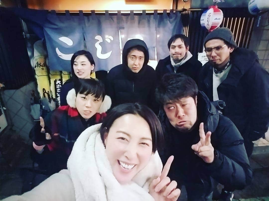 池田香織のインスタグラム：「大学の仲間たちと、懐かしのこじまへ。  #成城学園前 #成城大学 #こじま #卒業以来 #おばちゃんまだまだ元気」