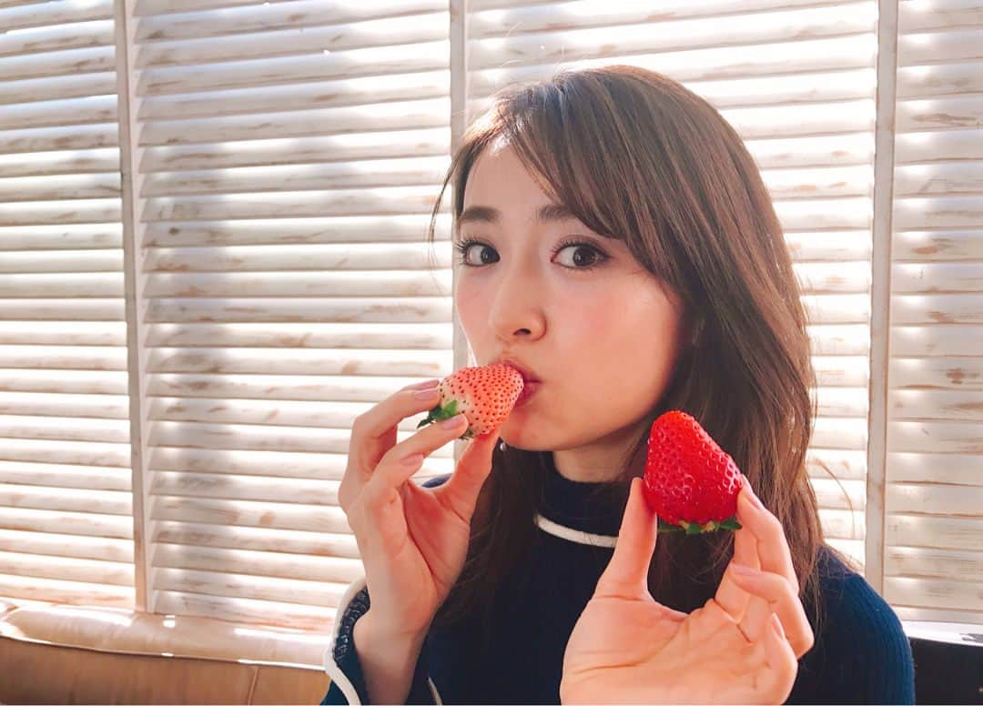 泉里香さんのインスタグラム写真 - (泉里香Instagram)「いちごの季節❣️ 撮影の差し入れでいただいた いちご🍓最高に甘かった🤤 いちご好きにはたまりません🤤」2月7日 22時16分 - rika_izumi_