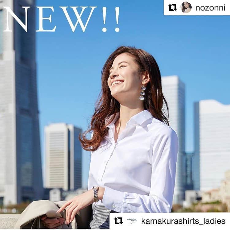 Satoru Japan Inc さんのインスタグラム写真 Satoru Japan Inc Instagram 鎌倉シャツの新レディースモデルのキービジュアルに 土屋希美が抜擢されました 鎌倉シャツ メーカーズシャツ鎌倉 Kamakurashirts Ladies マンハッタンスリムシャツ イメージ