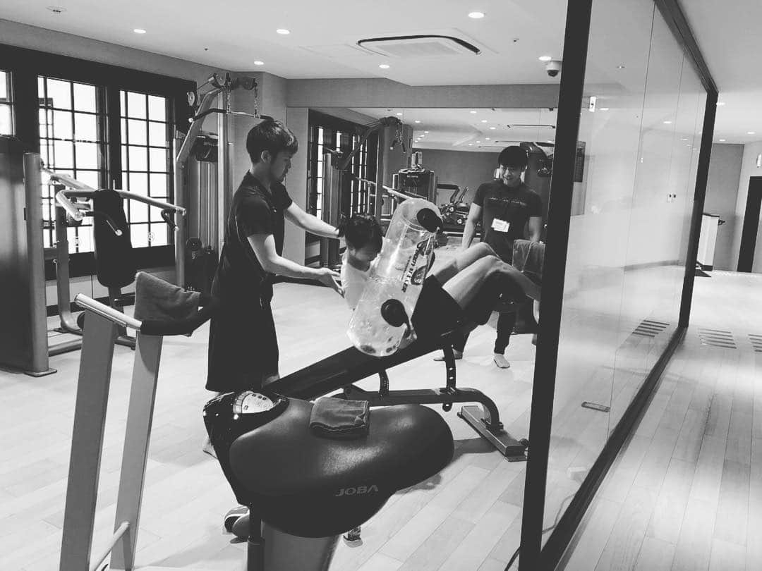 福島千里のインスタグラム：「#トレーニング」