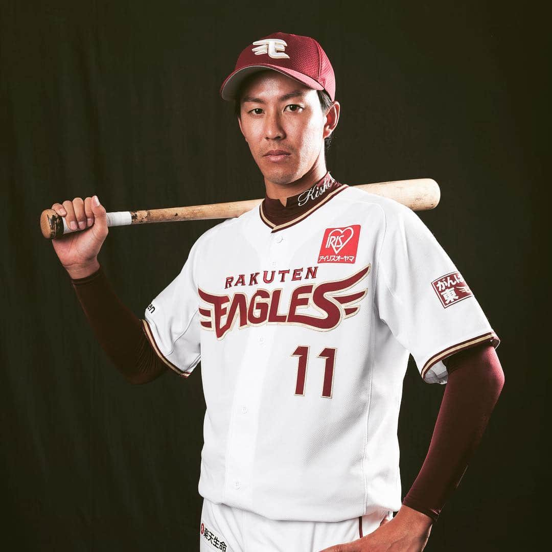 東北楽天ゴールデンイーグルスさんのインスタグラム写真 - (東北楽天ゴールデンイーグルスInstagram)「⚾️ プロモーション用の撮影も順調に進んでます👍🏼 今日もキャンプ情報はバイバー公開トーク、At Eagles、 J SPORTS、Rakuten.FM TOHOKUなどで ばっちりチェックしてください✌🏼 #rakuteneagles #岸孝之  #マジェスティックスプリングキャンプ2018 #新しいイーグルスに着替えよう」2月8日 13時25分 - rakuten_eagles