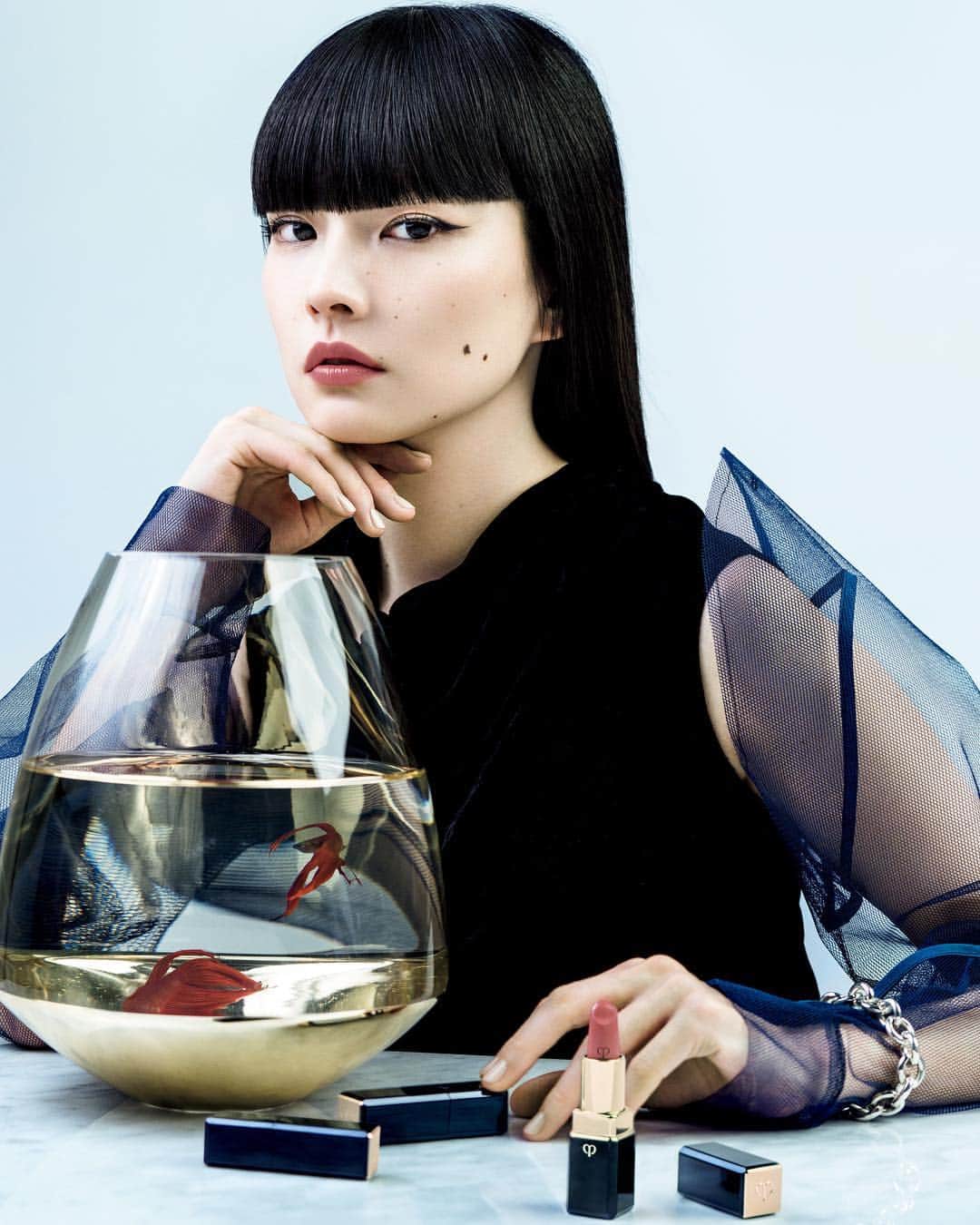 のインスタグラム：「VOGUE × Cle de Peau Beaute💄 #vogue #cledepeaubeaute #cdp @cledepeaubeaute」