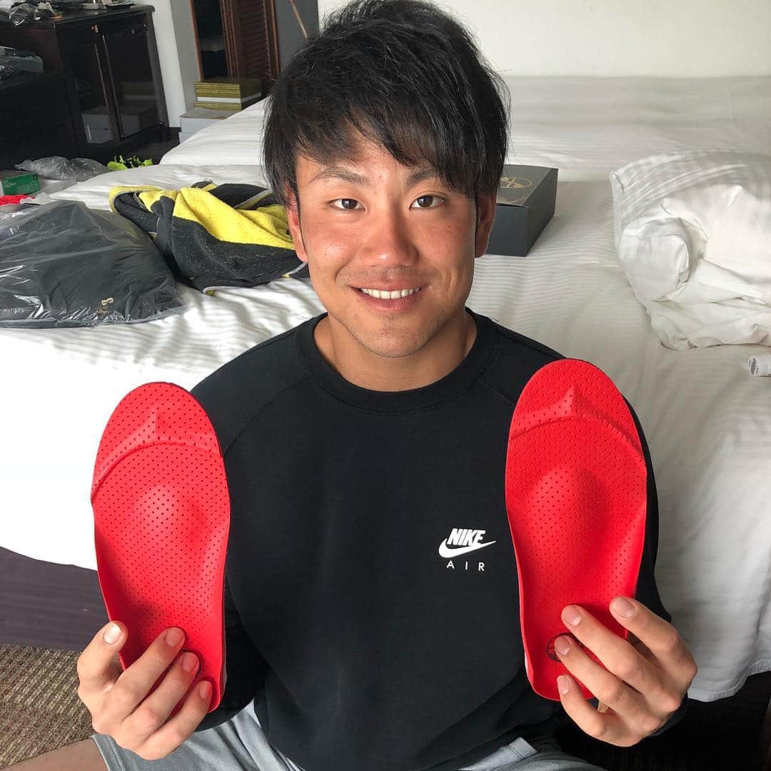 のインスタグラム：「今年もFUSION-FLEXIのインソールを使わさて頂きます！ 今年も一年頑張ります！ #fusionflexi」