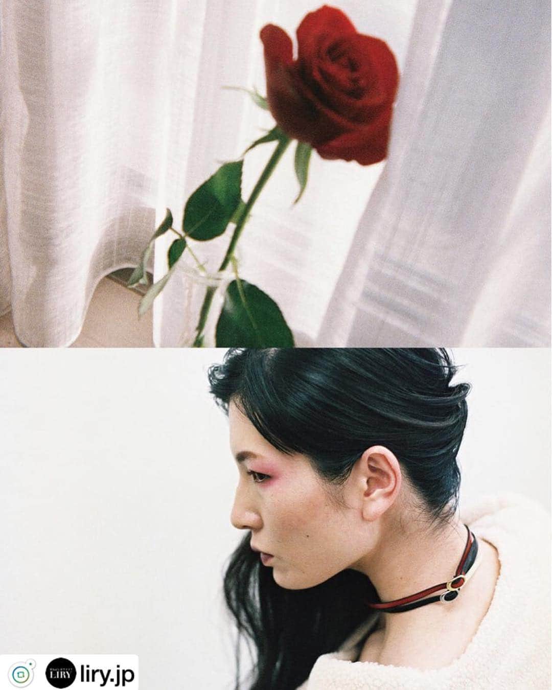 中田有美さんのインスタグラム写真 - (中田有美Instagram)「断片との対話🌹 the SCENT~in fragments~ Rose （薔薇） . @soyer092  のブラックをベースに、カラーリングでニュアンスを変えた大人のレザーチョーカー。 ➡️プロフィールのリンクより📎✨ . . #liry #lirybyliry #scent  #herencia #perfume #fragrance #smell #fashionmagazine #fukuoka #japan #kawaii #soyer #rose #leatherchoker #リリー #福岡 #香り #香水 #薔薇 #fashion #photo #photography #instafashion #instadaily #love  #y_n_yumi #yuminakata #中田有美」1月18日 1時36分 - yumi_5287