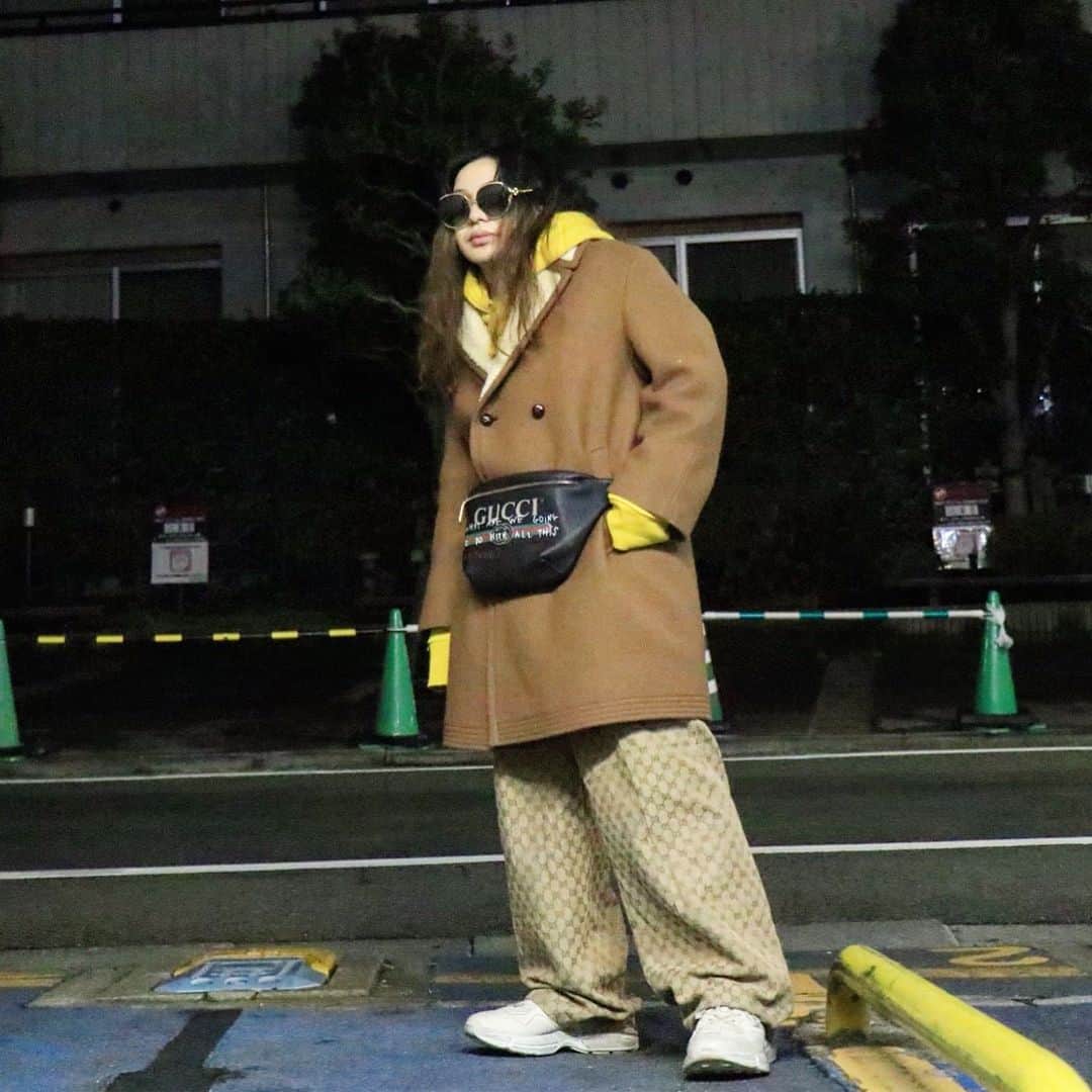 のインスタグラム：「style!! #gucci」