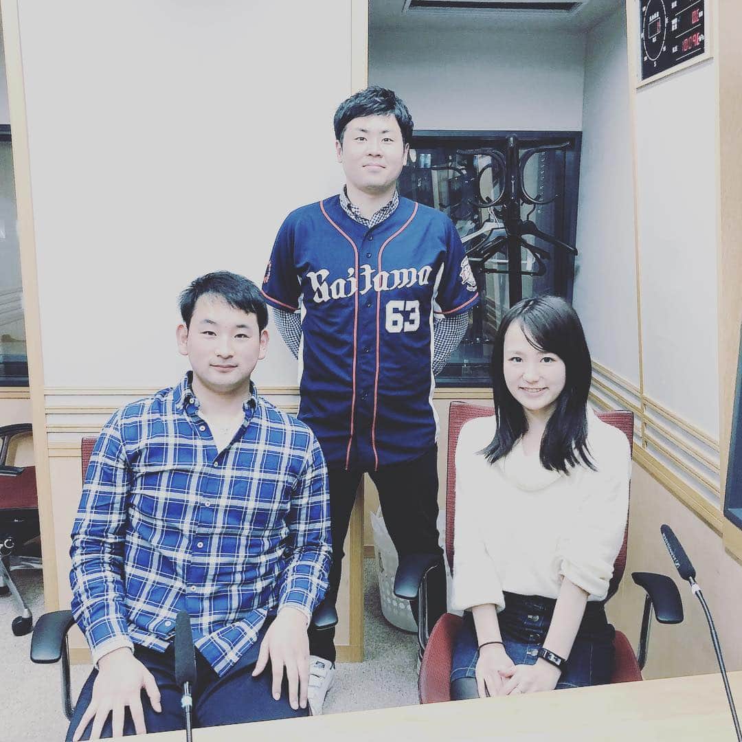 のインスタグラム：「ラジオ出演しました！ 久しぶりに緊張しましたが、いい経験になりました(^^) 文化放送の方々ありがとうございました！  #文化放送 #DASH!アミーゴ1号2号#136号#片山真人 さん#舘谷春香 さん#1月18日#またよろしくお願いします🙏」