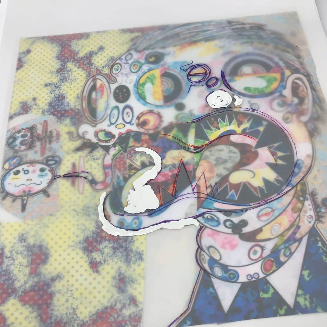 村上隆さんのインスタグラム写真 - (村上隆Instagram)「ReMix Homage to Francis Bacon.」1月20日 5時51分 - takashipom