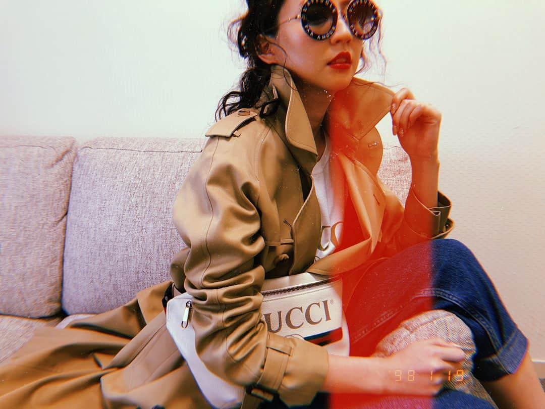 河北麻友子さんのインスタグラム写真 - (河北麻友子Instagram)「🐝 🐝🐝 #GucciGang #OOTD #麻友コーデ」1月20日 21時02分 - mayukokawakitaofficial