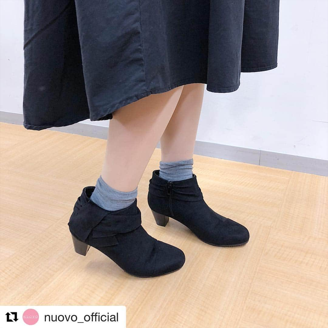 ABCマートさんのインスタグラム写真 - (ABCマートInstagram)「#Repost @nuovo_official with @get_repost ・・・ ☃️❄️本日は大雪予報⚠️🌨 NUOVOではまだまだスノーブーツをご用意しております！ . style no:NC80108 price:¥5900→¥4900+tax 防水(4cm6H)防滑ソールの機能がついた、オシャレに履けるヒールブーツ。 ・ #nuovo #nuovo女子 #nuovoshoes #nuovopumps #fit #fitpumps #flex #flexible #曲がる #パンプス #abcマート #abcmart #winter #fashion #coordinate #ootd #雪 #履いてキレイにこだわりました #boots #snow」1月22日 14時29分 - abc_mart_japan