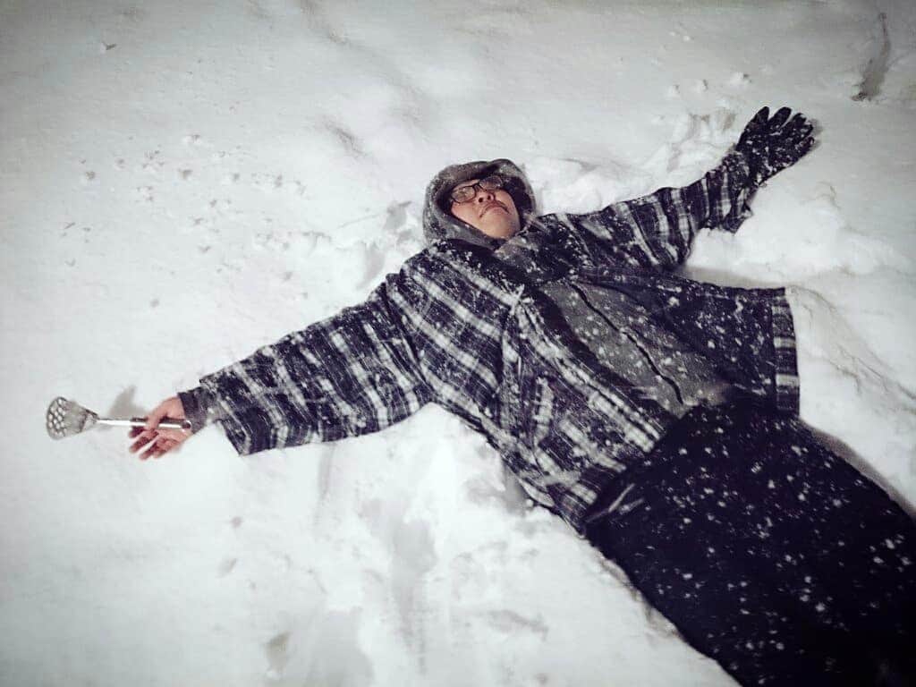 熊本アイさんのインスタグラム写真 - (熊本アイInstagram)「雪の日、 #snow #キズマシーン」1月23日 2時38分 - eye.1010