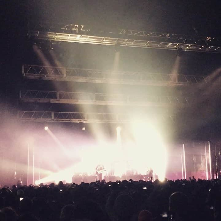 松岡知穂のインスタグラム：「thexx Zepp Osaka bayside next Rhye」