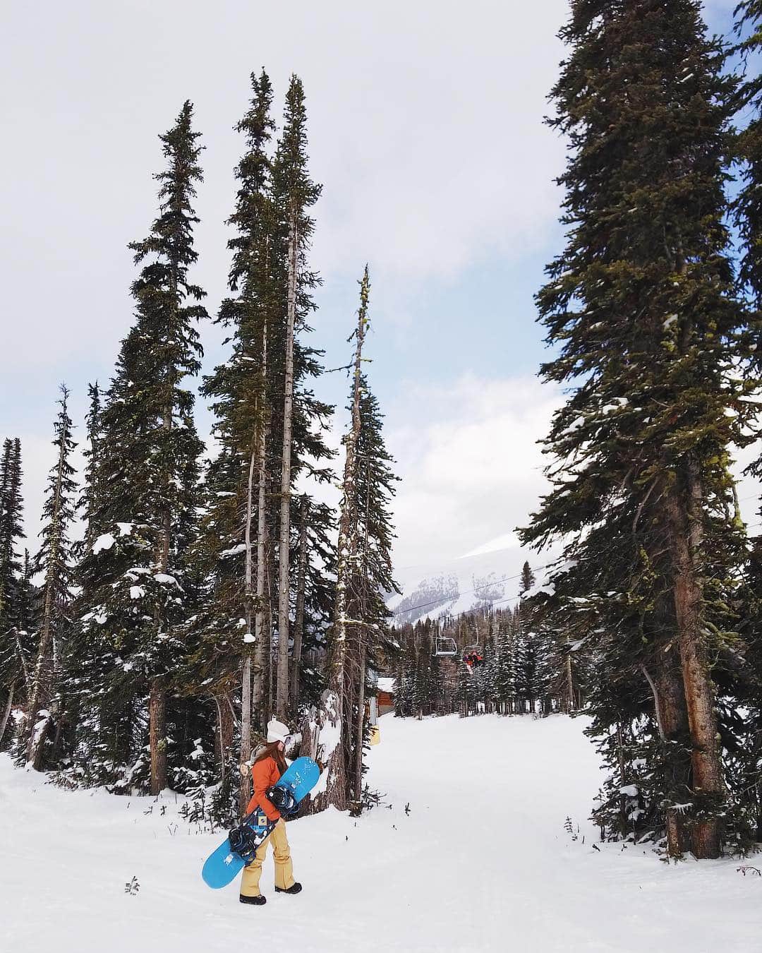 アネッサさんのインスタグラム写真 - (アネッサInstagram)「✨アネッサと美肌の旅 in カナダ🇨🇦✨ 途中に生えている木々がカナダらしくて可愛い🌲💙 上級者の人たちは、この木々の間を華麗にすり抜けて滑っていて、見ているだけでも楽しかったです🌲🏂🌲😲 . . . #アネッサと美肌の旅 #カナダ #バンフ #canada #banff #sunshinevillage #snowboard #snow #スノボ #スノーボード #スノボ女子 #雪山 #アクティブ女子 #トリップ #トラベル #旅行 #海外旅行 #女子旅 #旅 #girlstrip #travelgram #写真好きな人と繋がりたい #旅行好きな人と繋がりたい #genic_sun #genic_mag #anessa #アネッサ #日焼け止め #日焼け止め必須 #紫外線対策」1月27日 10時19分 - anessa_official_shiseido