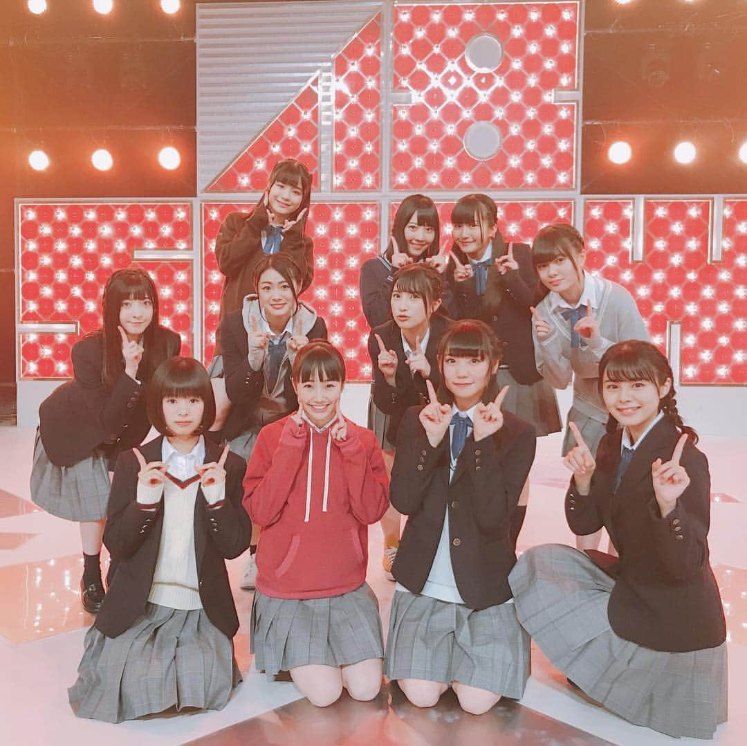 本間日陽さんのインスタグラム写真 - (本間日陽Instagram)「テレビ告知📺です📺✨ 今夜23時45分〜 AKB48SHOWにて、2ndシングル 世界はどこまで青空なのか？に収録されている 学生選抜「大人になる前に」が放送されます🌟 ひなたも参加しているので！ぜひみてね〜😆💭💓 #akbshow #大人になる前に #学生選抜#ngt48 #告知」1月27日 21時24分 - hinata_homma1110