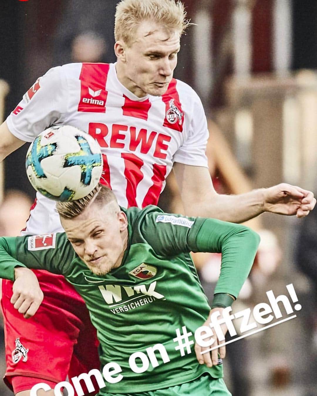 フレデリク・ソーレンセンのインスタグラム：「Leider nur 1 Punkt heute, werden aber weiter kämpfen 💪🏻💪🏻💪🏻#effzeh @fckoeln」