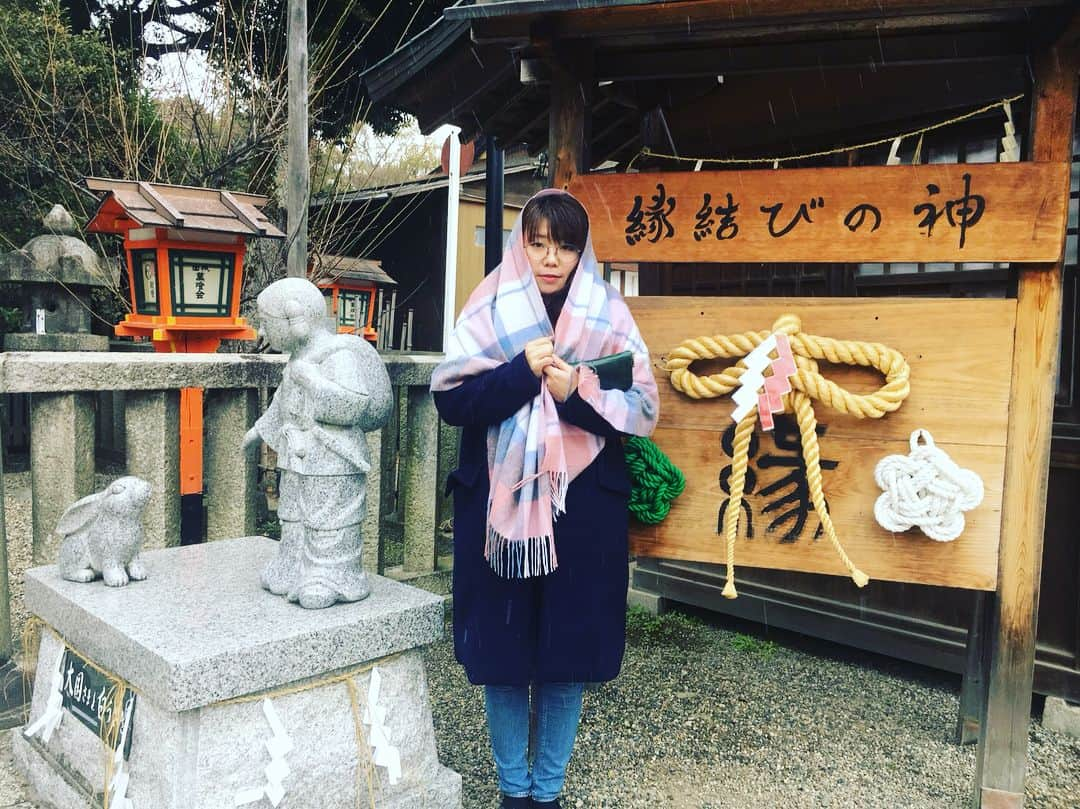 山崎ケイさんのインスタグラム写真 - (山崎ケイInstagram)「京都満喫😍  #昨日 #男女10人冬物語 #合間で渚ちゃんと原とブラブラ #恋みくじ #渚ちゃん大吉 #私は半吉 #原はなんだったか忘れた #自主的に一泊」1月29日 13時14分 - kei_yamazaki_aisekistart