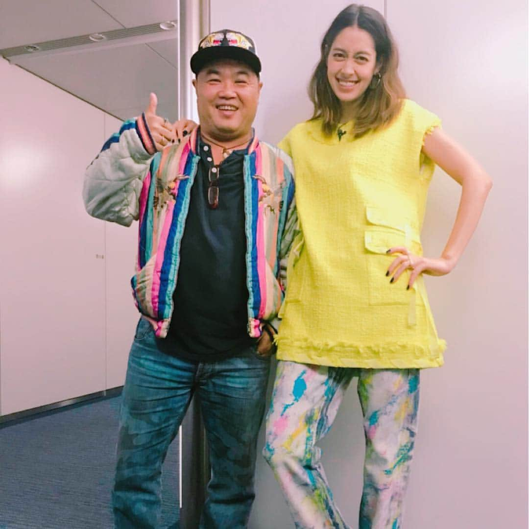 森泉さんのインスタグラム写真 - (森泉Instagram)「Colorful couple🌈😁✨ #msgm」1月30日 18時43分 - izumi.mori