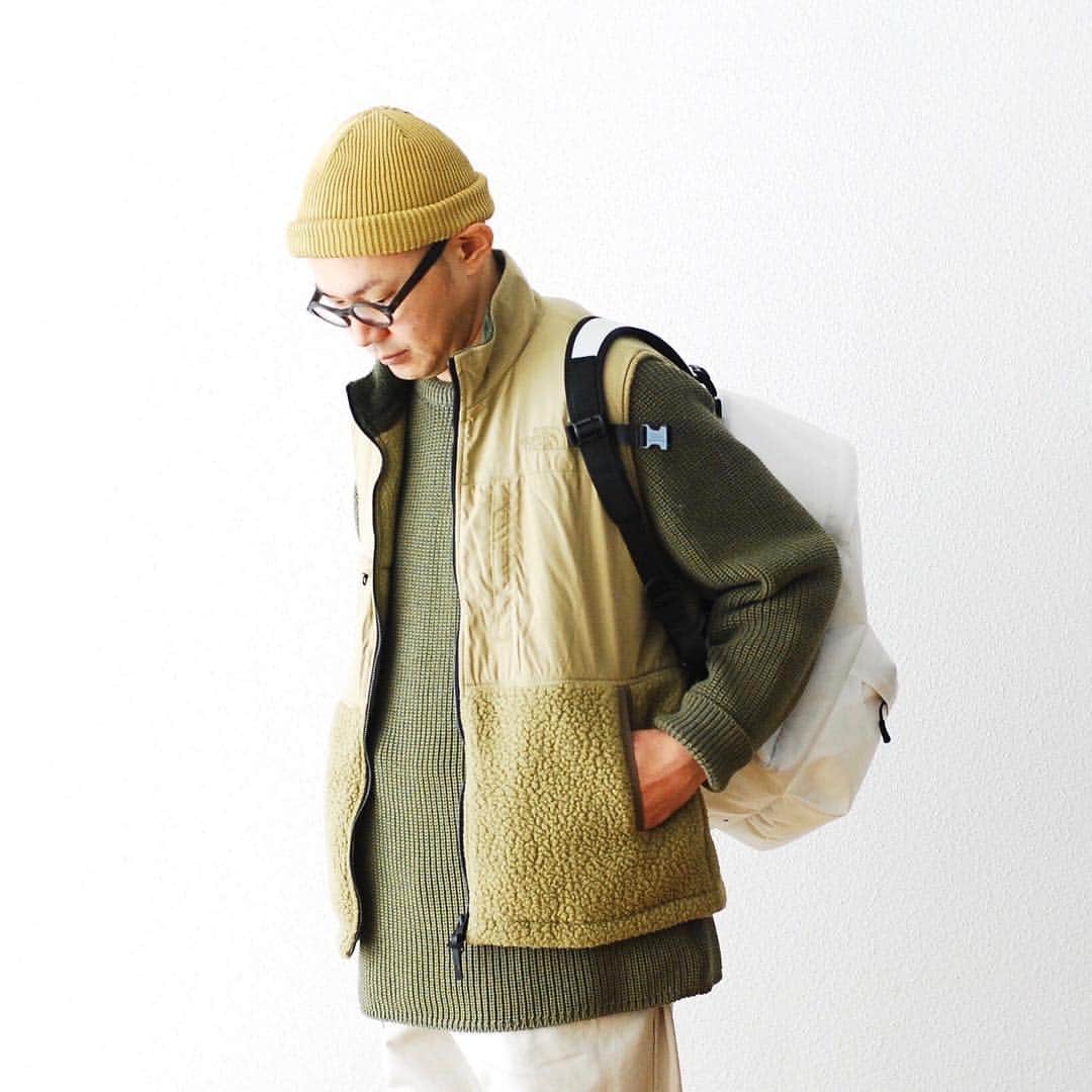 のインスタグラム：「_ THE NORTH FACE PURPLE LABEL -ザ ノース フェイス パープル レーベル- "POLARTEC Denali Vest" ￥24,840- _ 〈online store / オンラインストア〉 #DigitalMountain(@digital_mountain)  http://www.digital-mountain.net/shopdetail/000000006623/ _ サイズ感や、生地感など、商品についてのお問い合わせは以下までお願い致します。 お気軽にお尋ねください。 tel：084-973-8204 ダイレクトメッセージでのご質問もお受けしております。 _ 本店: Wonder Mountain 〒720-0044 広島県福山市笠岡町4-18 JR 「福山駅」より徒歩10分 (平日12:00 - 20:00 / 土日祝 11:00 - 20:00 水曜定休) _ blog：http://wm.digital-mountain.info/ _ #nanamica #THENORTHFACEPURPLELABEL #THENORTHFACE #PURPLELABEL #ナナミカ #ザノースフェイスパープルレーベル #ザノースフェイス #パープルレーベル styling. knit→ #nanamica / #ナナミカ ￥18,360- pants→ #itten. / #イッテン ¥24,840- bag→ #Bagjack / #バッグジャック ￥32,400- _ #WonderMountain #ワンダーマウンテン #japan #hiroshima #福山 #尾道 #倉敷 #鞆の浦 近く _ 系列店：11:00-20:00 OPEN #HACbyWONDERMOUNTAIN (@hacbywondermountain)  _」
