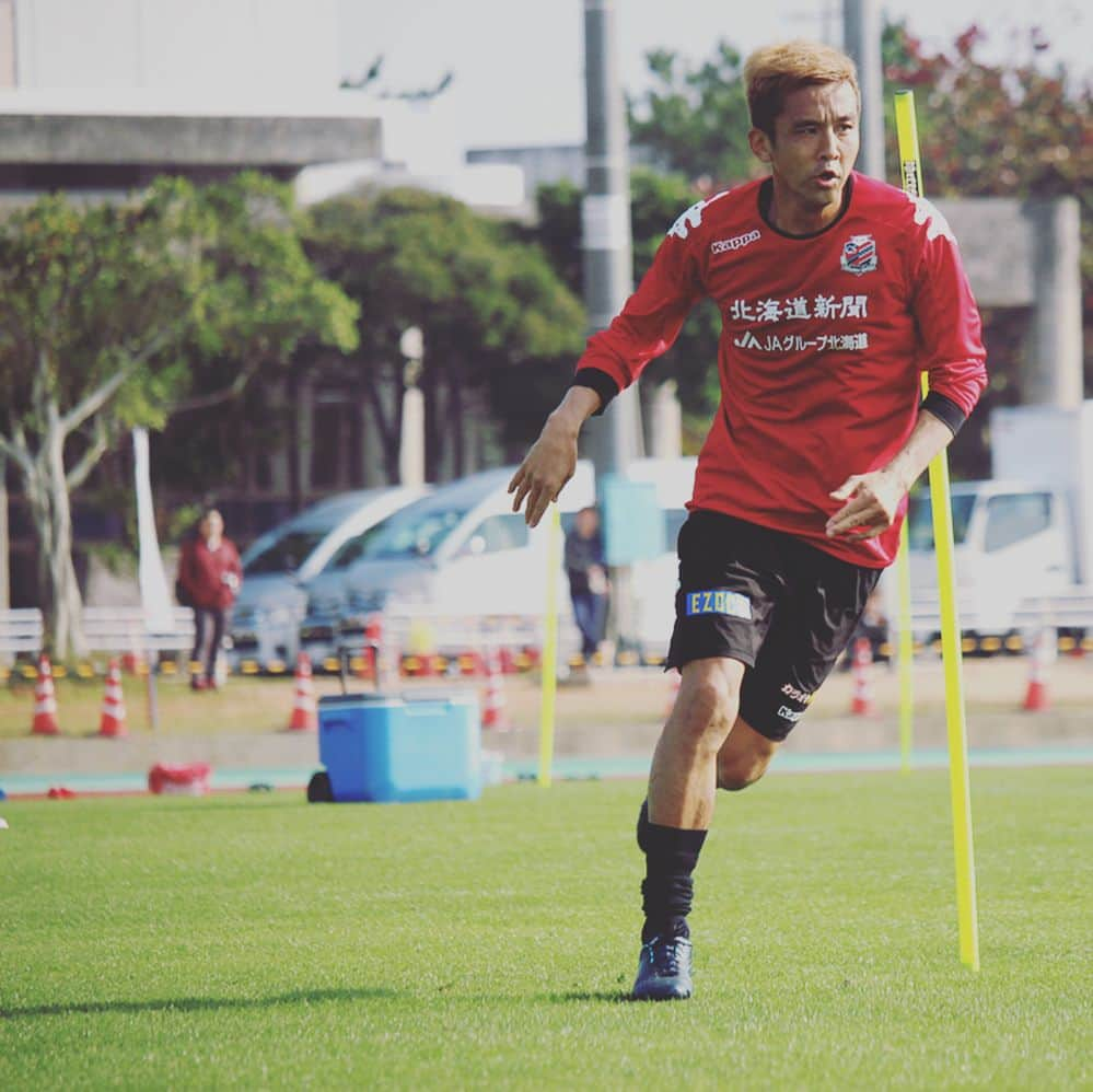 稲本潤一さんのインスタグラム写真 - (稲本潤一Instagram)「沖縄キャンプ終了⚽️ 疲れた〜💦w しっかり休んでハワイでのキャンプに備えます💪 #リザンシーパークホテル谷茶ベイ  #金武町陸上競技場  #お世話になりました🙏  #北海道コンサドーレ札幌」1月31日 9時46分 - junichi_inamoto17