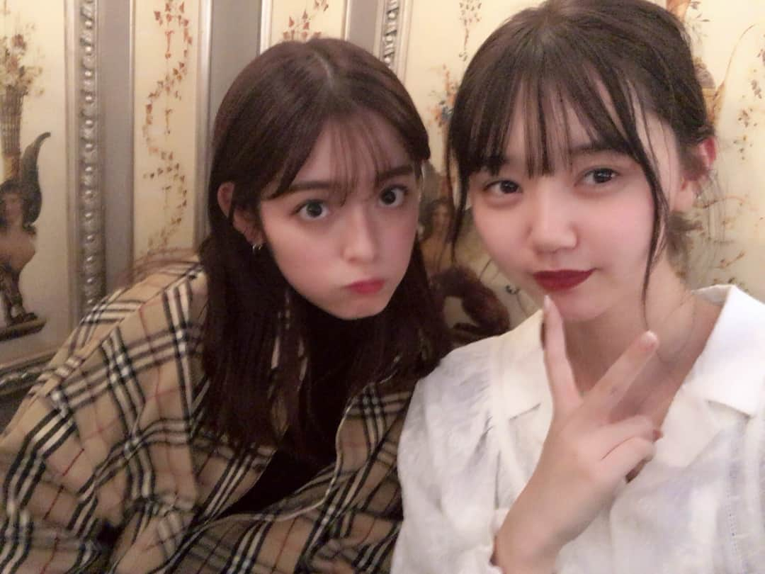 矢作穂香さんのインスタグラム写真 - (矢作穂香Instagram)「Met up with @enosawa_manami for the first time in a while. #즐거웠어」2月1日 22時20分 - honoka_yahagi