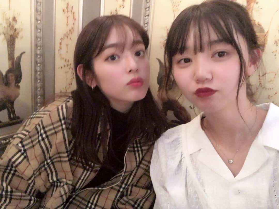 矢作穂香さんのインスタグラム写真 - (矢作穂香Instagram)「Met up with @enosawa_manami for the first time in a while. #즐거웠어」2月1日 22時20分 - honoka_yahagi