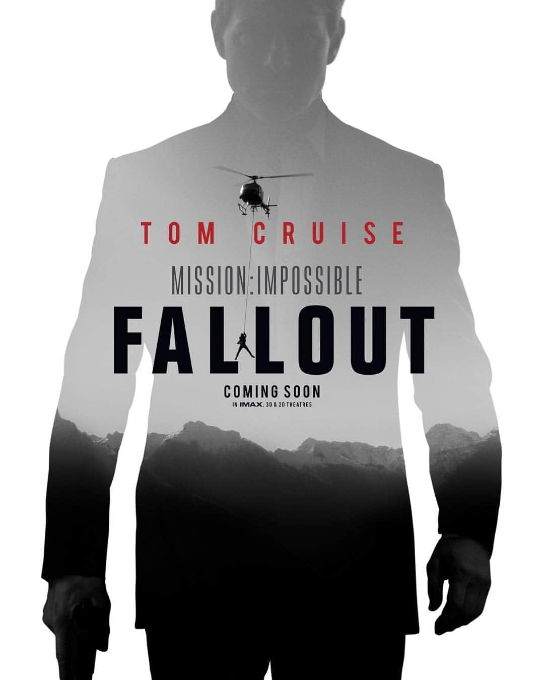 トム・クルーズのインスタグラム：「Check out the first poster for #MissionImpossible Fallout」