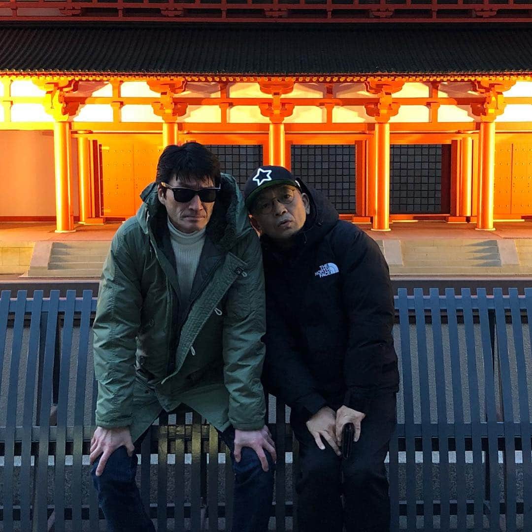 中野英雄さんのインスタグラム写真 - (中野英雄Instagram)「カズと2人で お忍び京都旅行‼️ 照  #instagood #happy #enjoy#kyoto」2月2日 17時37分 - hideo_nakano