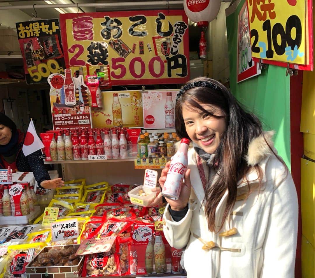 ポーナノン・ファトラムさんのインスタグラム写真 - (ポーナノン・ファトラムInstagram)「เที่ยวงานวัดญี่ปุ่นค่ะ #akakusatemple #เที่ยวให้สุดสนุกไปกับความหนาว😁」2月3日 11時53分 - waen_pornanong
