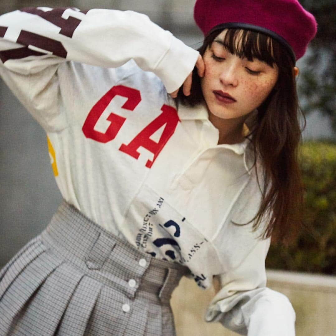 モトーラ世理奈さんのインスタグラム写真 - (モトーラ世理奈Instagram)「Gapの新しいコレクションGapLogoRemix🕺🏼🕺🏼 NYLON.JPでぜひ見て下さい🕺🏼❤️ #GAPLogoRemix  #MeeMeintheGap #gaplove」2月3日 20時09分 - sereeeenam