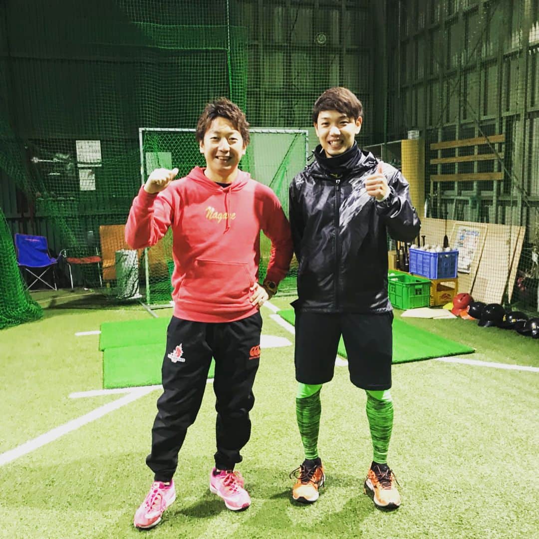 坂田将人さんのインスタグラム写真 - (坂田将人Instagram)「出発前の最後の練習、終了しました‼︎ 本当にお世話になりました🙇 たくさんの人に助けてもらいました。 結果を残してNPBに復帰します！！ それが僕に出来る最大の恩返し‼️ #祐誠高校 #SSBA #大先輩 #流さん #ありがとうございました」2月3日 20時50分 - m_sakata